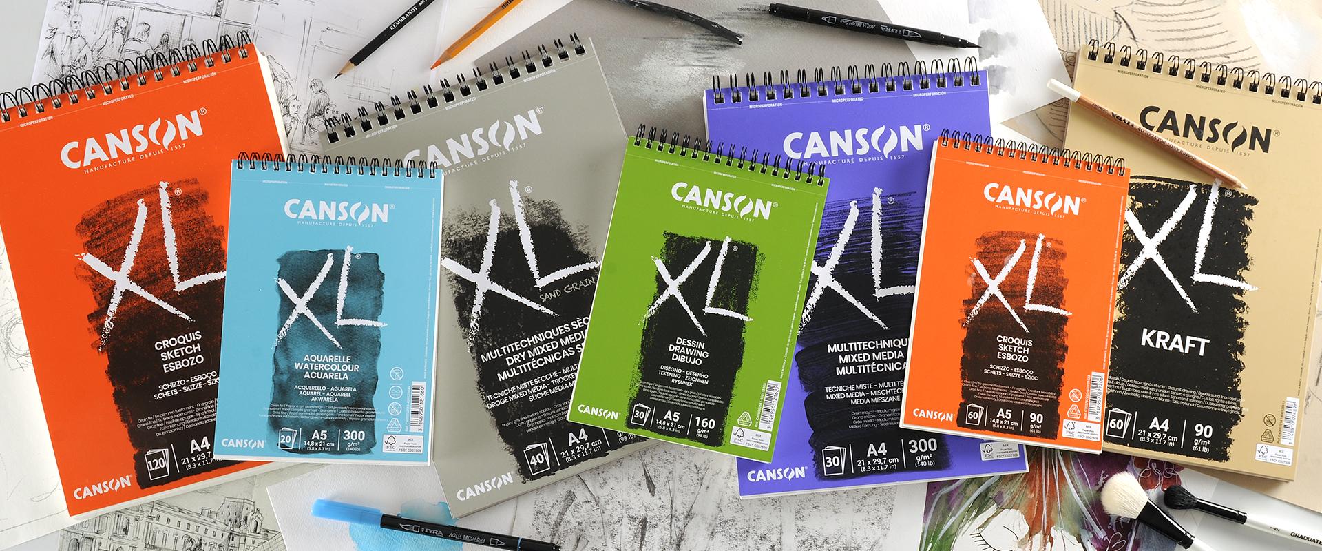 Gamme XL® de Canson® Papiers BeauxArts pour Étudiants